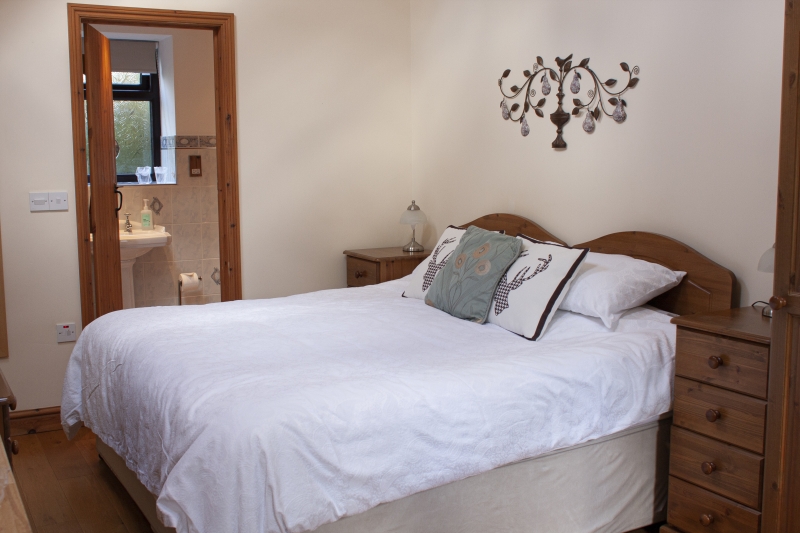 The Tamar room at Forda Farm B&B close to Holsworthy and Bude can be a Double or a Twin room.