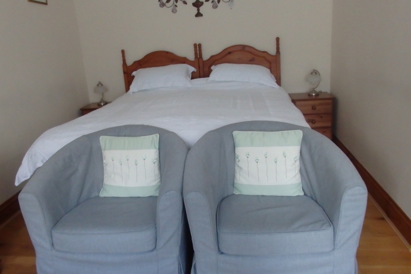 The Torridge room at Forda farm Bed and Breakfast will sleep 1, 2 or 3 people in comfort.