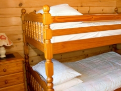 Full size bunks - suitable for adults as well as children