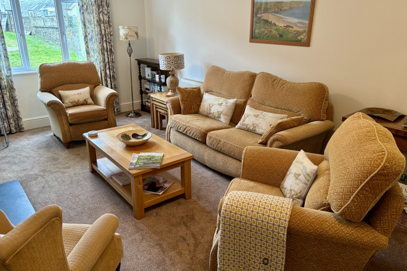 Sitting room for relaxation