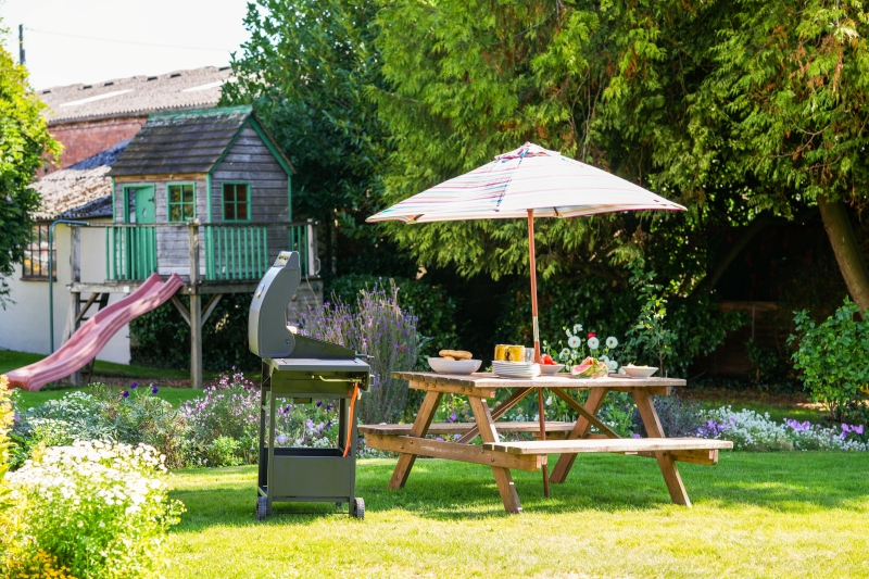 Garden and BBQ