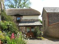 Thatched Cottage in summer