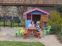 Playhouse in Orchard garden