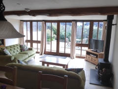 Comfortable sunny living room